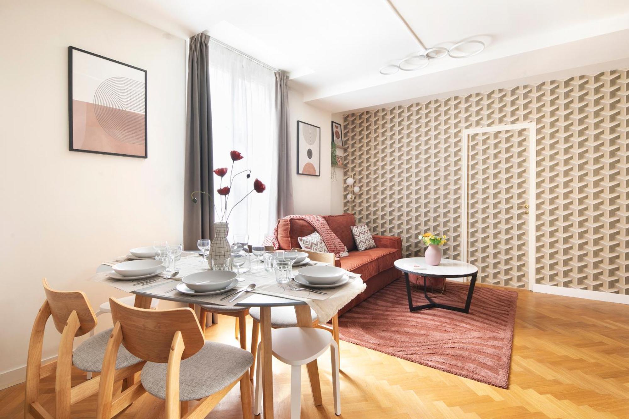Appartement Vertus Paris Rum bild